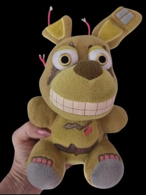 🐾 Five Nights at Freddy's Plush Bunny with Pink Stripe Details